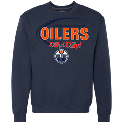 Dilly Dilly A True Friend Of The Edmonton Oilers Sweatshirt - The White Eagles