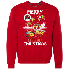 Christmas Sweaters Minions Santa Claus Merry Christmas Sweatshirt - The White Eagles