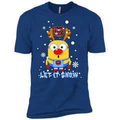 Minion Missouri State Bears Ugly Christmas Sweaters Let It Snow Men's Sleeve Shirt - The White Eagles