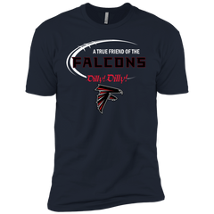 Dilly Dilly Atlanta Falcons A True Friend Of The Falcons Men's Sleeve Shirt - The White Eagles