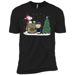 Seattle Seahawks Snoopy The Peanuts Ugly Christmas Sweater  Super Bowl Men's Sleeve Shirt - The White Eagles
