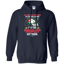 I Want For Christmas Is Staying In Bed Snoopy The Peanuts Movie Hoodie - The White Eagles