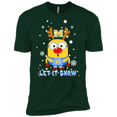 Minion Mcneese State Cowboys Ugly Christmas Sweaters Let It Snow Men's Sleeve Shirt - The White Eagles