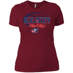 Dilly Dilly A True Friend Of The Columbus Blue Jackets Ladies' Shirt - The White Eagles