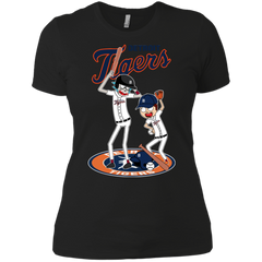 Detroit Tigers Baseball Rick And Morty Ladies' Shirt - The White Eagles