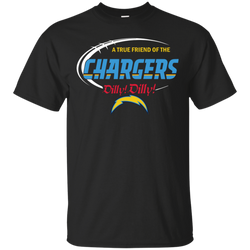 Dilly Dilly Los Angeles Chargers A True Friend Of The Chargers Cotton T-Shirt - The White Eagles