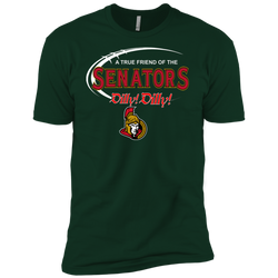 Dilly Dilly A True Friend Of The Ottawa Senators Men's Sleeve Shirt - The White Eagles