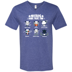 Nerds Have More Fun Shirt Men's V-Neck T-Shirt - The White Eagles