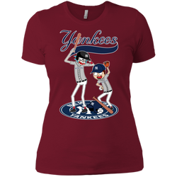 New York Yankees Baseball Rick And Morty Ladies' Shirt - The White Eagles