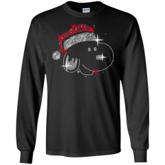 Christmas Diamond Snoopy Ugly Christmas Sweater LS Cotton T-Shirt - The White Eagles