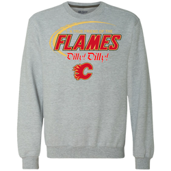 Dilly Dilly A True Friend Of The Calgary Flames Sweatshirt - The White Eagles
