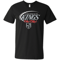 Dilly Dilly A True Friend Of The Los Angeles Kings Men's V-Neck T-Shirt - The White Eagles