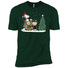 Pittsburgh Steelers Snoopy The Peanuts Ugly Christmas Sweater  Super Bowl Men's Sleeve Shirt - The White Eagles