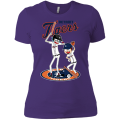Detroit Tigers Baseball Rick And Morty Ladies' Shirt - The White Eagles