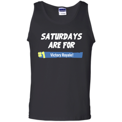 Fortnite Saturdays Are For Victory Royale Tank Top - The White Eagles