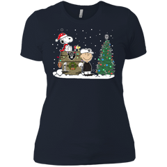 Oakland Raiders Snoopy The Peanuts Ugly Christmas Sweater  Super Bowl Ladies' Shirt - The White Eagles