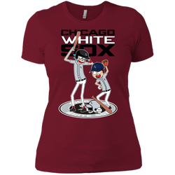 Chicago White Sox Baseball Rick And Morty Ladies' Shirt - The White Eagles