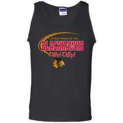 Dilly Dilly A True Friend Of The Chicago Blackhawks Tank Top - The White Eagles