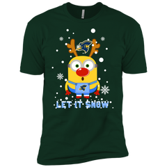 Minion Etsu Buccaneers Ugly Christmas Sweaters Let It Snow Men's Sleeve Shirt - The White Eagles