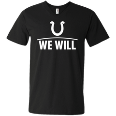 We Will Shirt For Indianapolis Colts Fans Men's V-Neck T-Shirt - The White Eagles