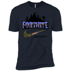 Fortnite Just Play It Nike Logo Men's Sleeve Shirt - The White Eagles