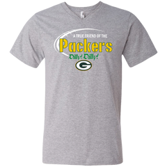 Dilly Dilly Packers A True Friend Of The Packers Men's V-Neck T-Shirt - The White Eagles