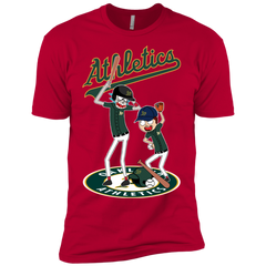 Oakland Athletics Baseball Rick And Morty Men's Sleeve Shirt - The White Eagles