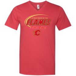 Dilly Dilly A True Friend Of The Calgary Flames Men's V-Neck T-Shirt - The White Eagles