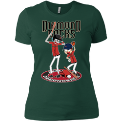 Arizona Diamondbacks Baseball Rick And Morty Ladies' Shirt - The White Eagles