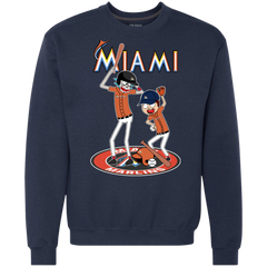 Miami Marlins Baseball Rick And Morty Sweatshirt - The White Eagles
