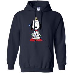 Snoopy Christmas Tree The Peanuts Movie Snoopy Hoodie - The White Eagles