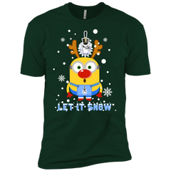 Minion Citadel Bulldogs Ugly Christmas Sweaters Let It Snow Men's Sleeve Shirt - The White Eagles
