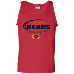 Dilly Dilly Chicago Bears A True Friend Of The Bears Tank Top - The White Eagles