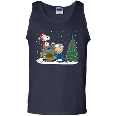 Detroit Lions Snoopy The Peanuts Ugly Christmas Sweater  Super Bowl Tank Top - The White Eagles