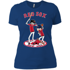 Boston Red Sox Baseball Rick And Morty Ladies' Shirt - The White Eagles