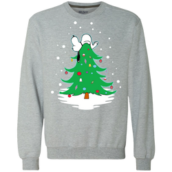 Snoopy Tree Christmas The Peanuts Movie Sweatshirt - The White Eagles