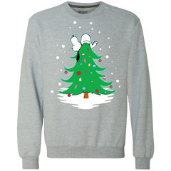 Snoopy Tree Christmas The Peanuts Movie Sweatshirt - The White Eagles
