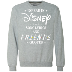 Disney Song Lyrics And Friends Quotes Shirt Sweatshirt - The White Eagles