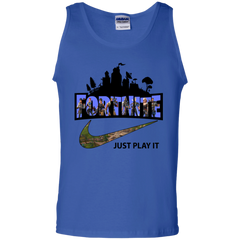 Fortnite Just Play It Nike Logo Tank Top - The White Eagles