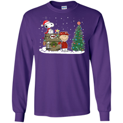 Kansas City Chiefs Snoopy The Peanuts Ugly Christmas Sweater  Super Bowl LS Cotton T-Shirt - The White Eagles