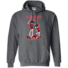 Cincinnati Reds Baseball Rick And Morty Hoodie - The White Eagles