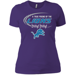 Dilly Dilly Lions A True Friend Of The Lions Ladies' Shirt - The White Eagles