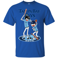 Tampa Bay Rays Baseball Rick And Morty Cotton T-Shirt - The White Eagles