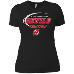 Dilly Dilly A True Friend Of The New Jersey Devils Ladies' Shirt - The White Eagles