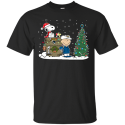 Jacksonville Jaguars Snoopy The Peanuts Ugly Christmas Sweater  Super Bowl Cotton T-Shirt - The White Eagles