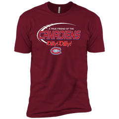 Dilly Dilly A True Friend Of The Montreal Canadiens Men's Sleeve Shirt - The White Eagles