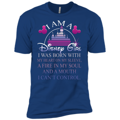 I Am A Disney Girl I Can't Control T-shirts Men's Sleeve Shirt - The White Eagles