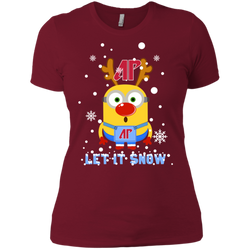 Minion Austin Peay Governors Ugly Christmas Sweaters Let It Snow Ladies' Shirt - The White Eagles