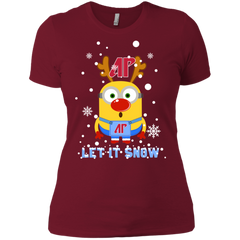 Minion Austin Peay Governors Ugly Christmas Sweaters Let It Snow Ladies' Shirt - The White Eagles