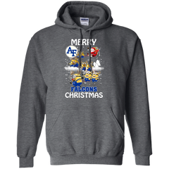 Air Force Falcons T Shirts Minions Santa Claus Merry Christmas Hoodies Sweatshirts Hoodie - The White Eagles